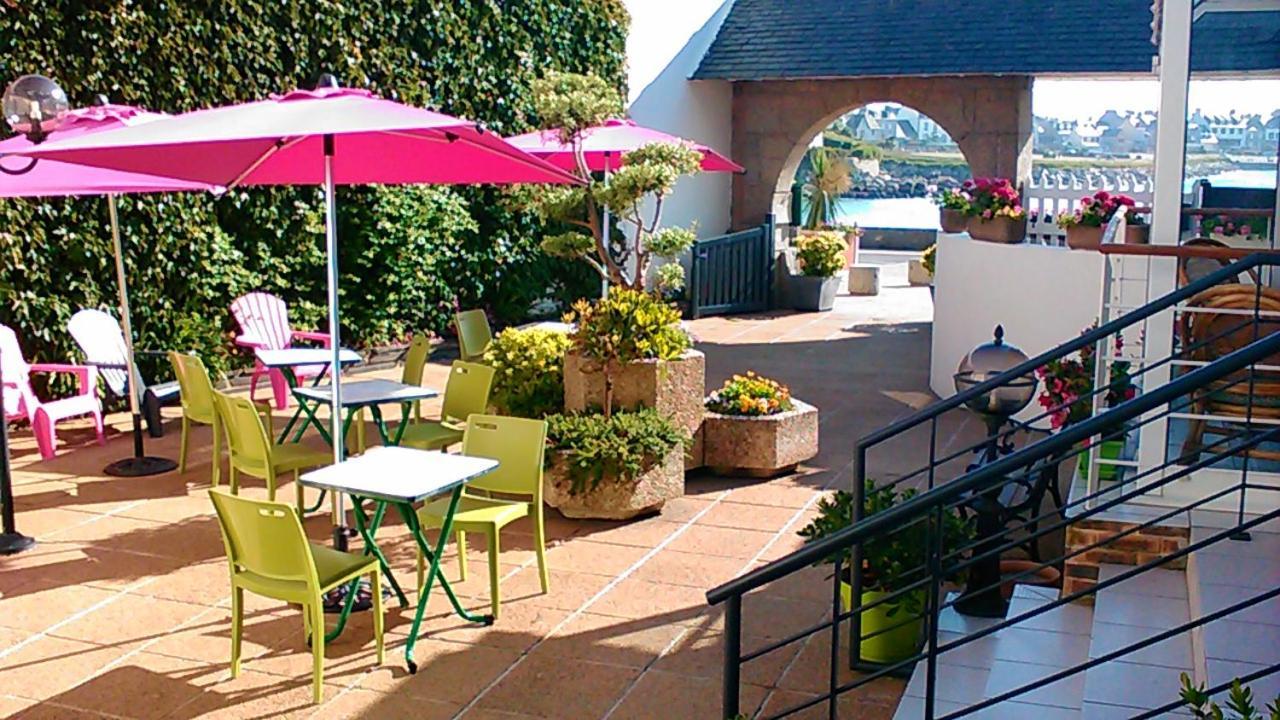 Logis Hotel Bellevue Roscoff Exterior foto